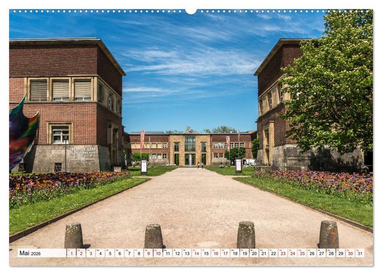Produktbild: Landeshauptstadt D&uuml;sseldorf (Wandkalender 2026 DIN A2 quer), CALVENDO Monatskalender