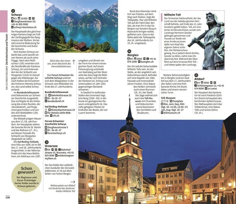Produktbild: Vis-&agrave;-Vis Reisef&uuml;hrer Schweiz