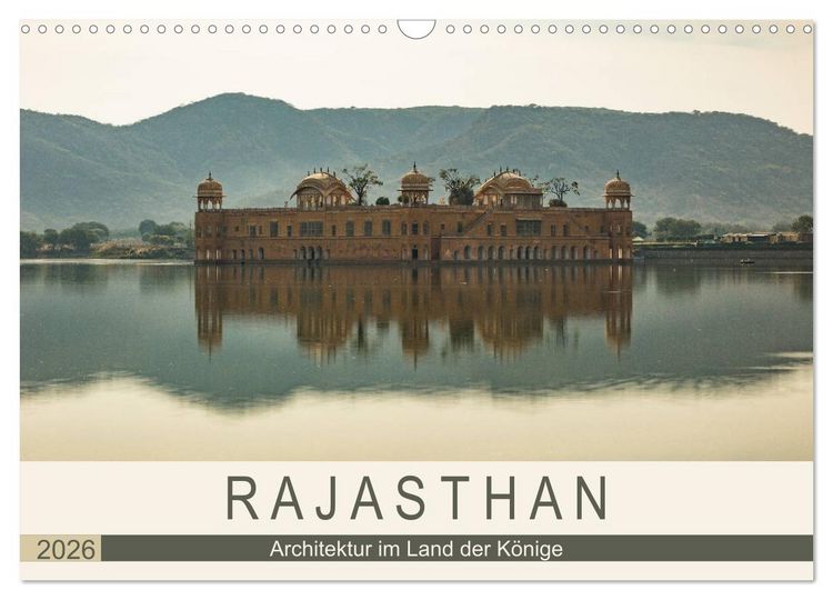 Produktbild: Rajasthan - Architektur im Land der K&ouml;nige (Wandkalender 2026 DIN A3 quer), CALVENDO Monatskalender