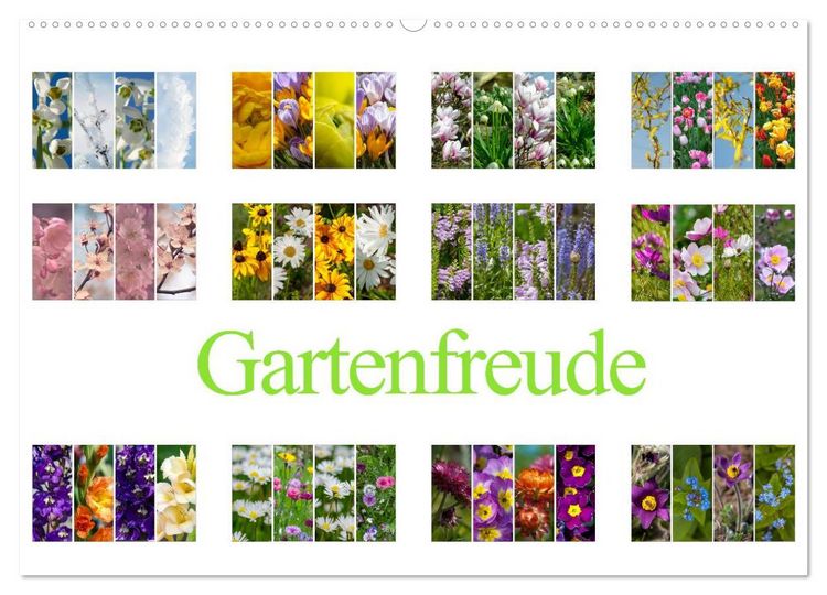 Produktbild: Gartenfreude (Wandkalender 2026 DIN A2 quer), CALVENDO Monatskalender