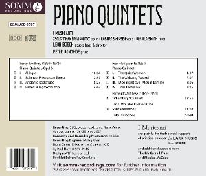 Produktbild: Klavierquintette
