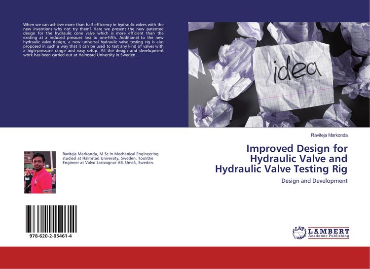 Produktbild: Improved Design for Hydraulic Valve and Hydraulic Valve Testing Rig