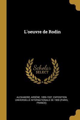 Produktbild: L'oeuvre de Rodin
