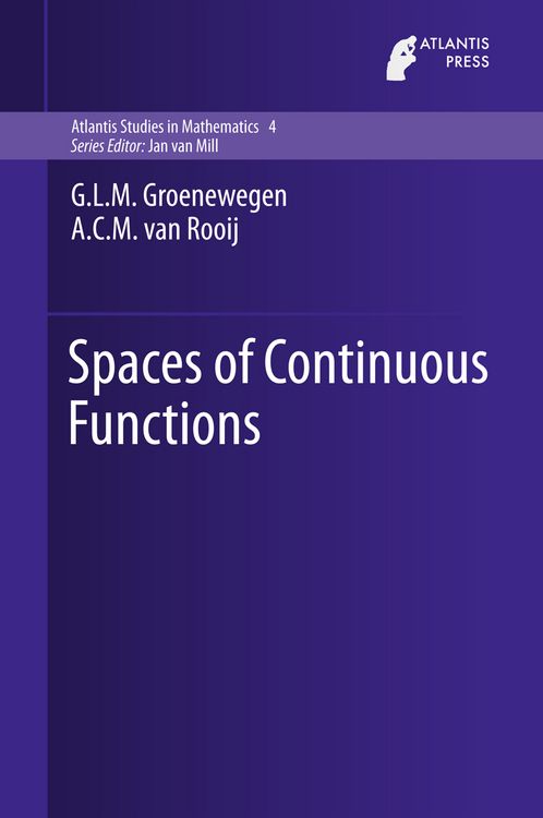 Produktbild: Spaces of Continuous Functions