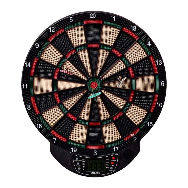 Produktbild: Dartscheibe Bristol elektrisch mit LCD Anzeige 21 Spiele 65 Varianten