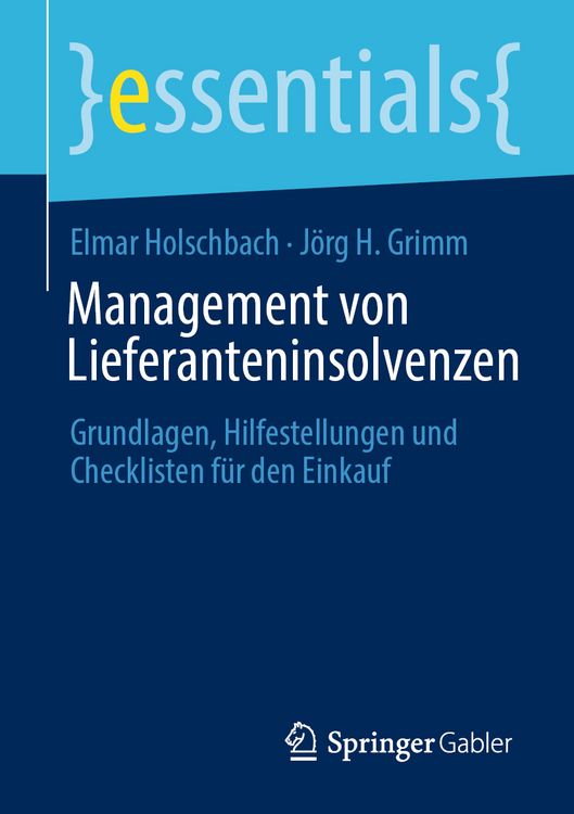 Produktbild: Management von Lieferanteninsolvenzen