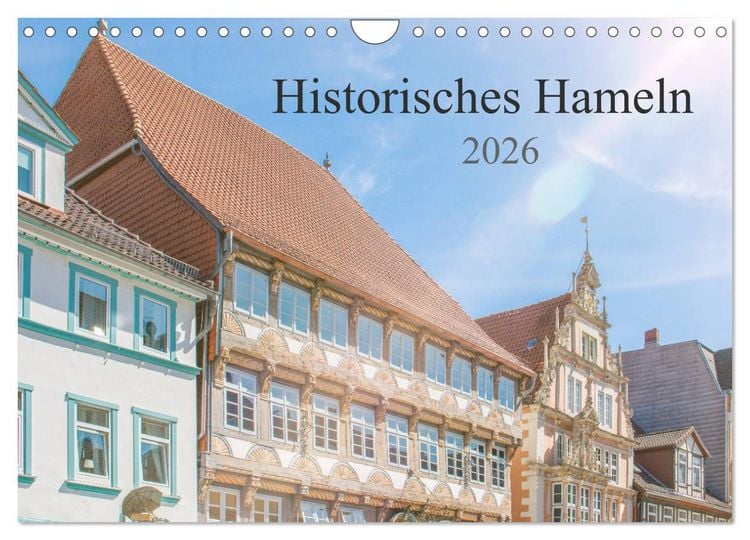 Produktbild: Historisches Hameln (Wandkalender 2026 DIN A4 quer), CALVENDO Monatskalender