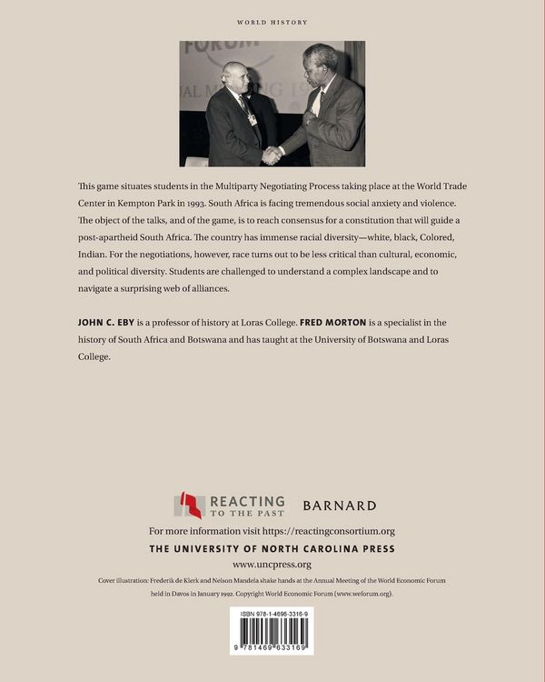 Produktbild: The Collapse of Apartheid and the Dawn of Democracy in South Africa, 1993