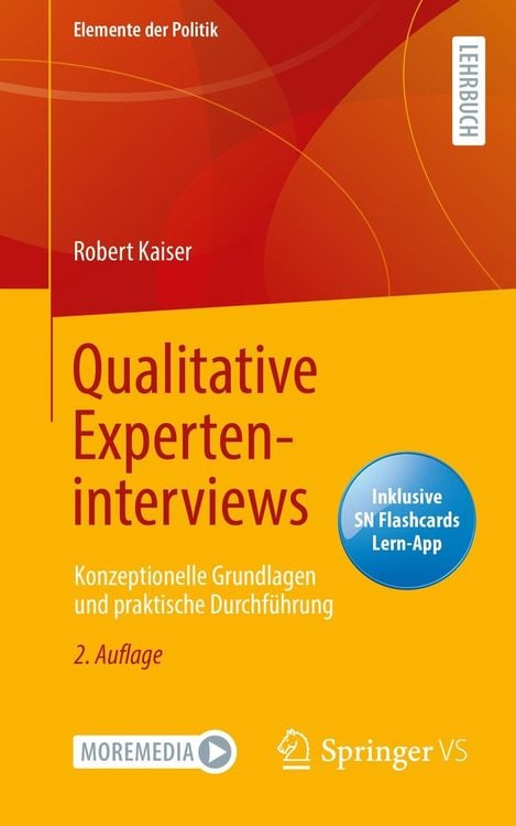 Produktbild: Qualitative Experteninterviews