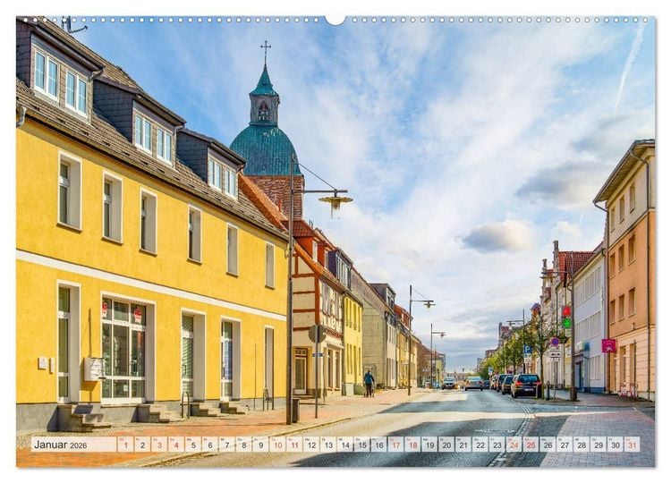 Produktbild: Ribnitz Damgarten Impressionen (hochwertiger Premium Wandkalender 2026 DIN A2 quer), Kunstdruck in Hochglanz