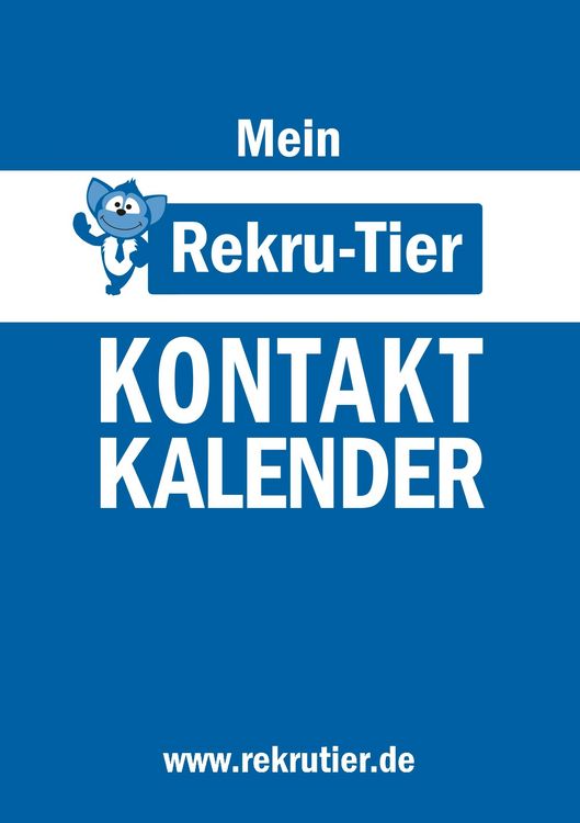 Produktbild: Mein REKRU-TIER Kontaktkalender