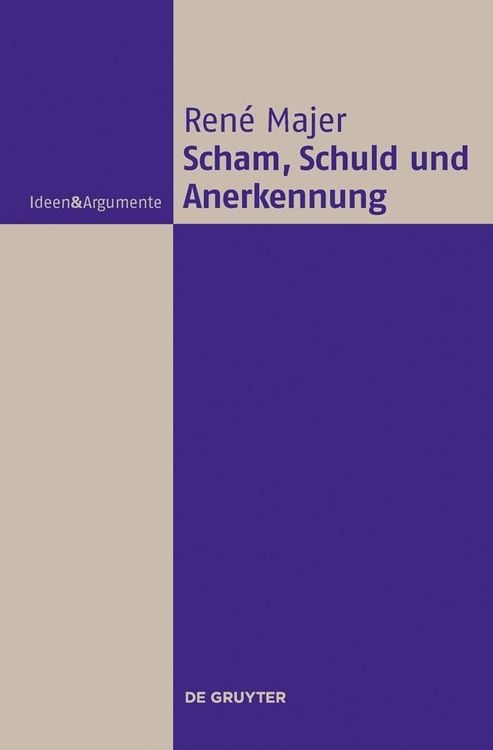 Produktbild: Scham, Schuld und Anerkennung