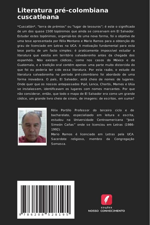 Produktbild: Literatura pr&eacute;-colombiana cuscatleana