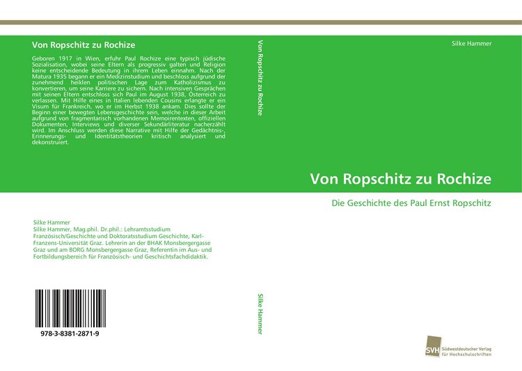 Produktbild: Von Ropschitz zu Rochize
