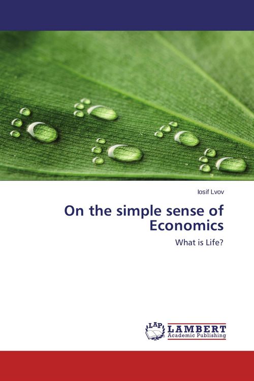 Produktbild: On the simple sense of Economics