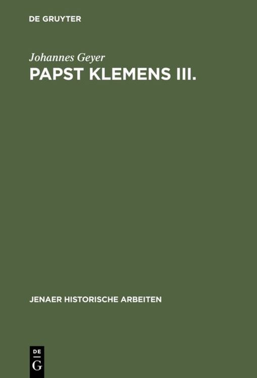 Produktbild: Papst Klemens III.