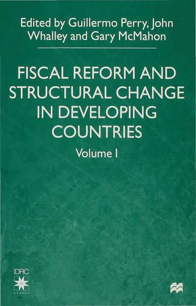 Produktbild: Fiscal Reform and Structural Change in Developing Countries