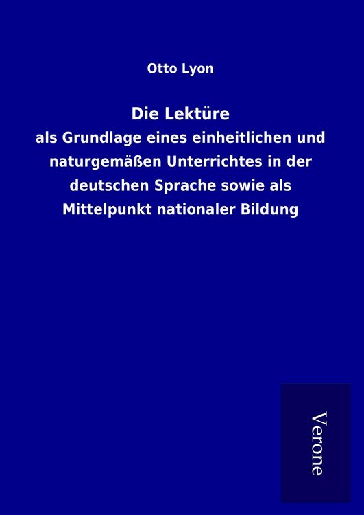 Produktbild: Die Lekt&uuml;re
