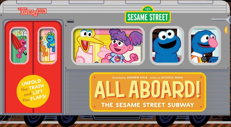 Produktbild: All Aboard! The Sesame Street Subway (An Abrams Extend-a-book)