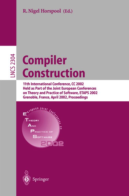 Produktbild: Compiler Construction