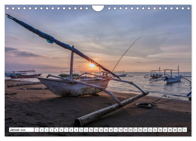 Produktbild: Bali, tropisches Inselparadies in Indonesien (Wandkalender 2026 DIN A4 quer), CALVENDO Monatskalender