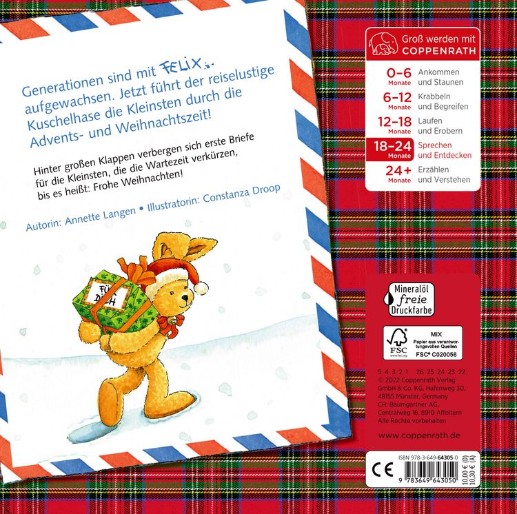 Produktbild: Erste Weihnachtsbriefe von Felix