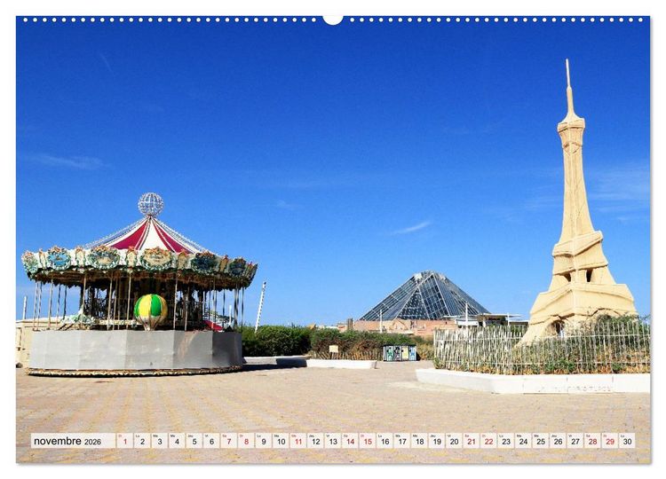 Produktbild: Le Touquet-Paris-Plage - Perle de la c&ocirc;te d'Opale (Calendrier mural 2026 DIN A2 vertical), CALVENDO calendrier mensuel