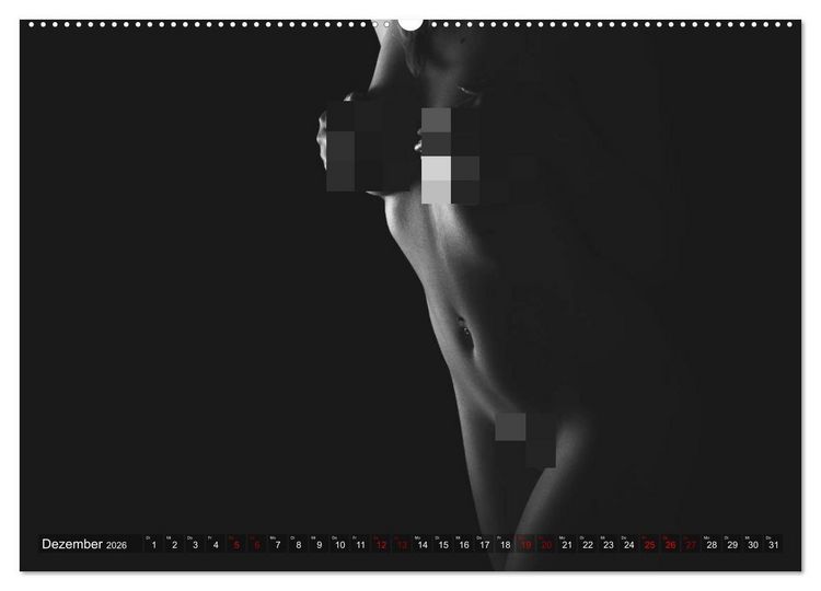 Produktbild: Sensual Secrets (hochwertiger Premium Wandkalender 2026 DIN A2 quer), Kunstdruck in Hochglanz