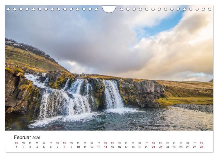 Produktbild: Island - Mehr als nur eine Insel. (Wandkalender 2026 DIN A4 quer), CALVENDO Monatskalender