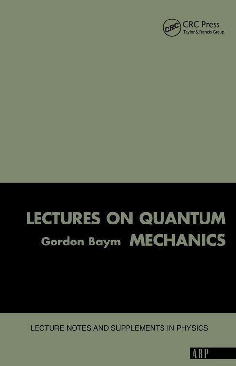 Produktbild: Lectures On Quantum Mechanics