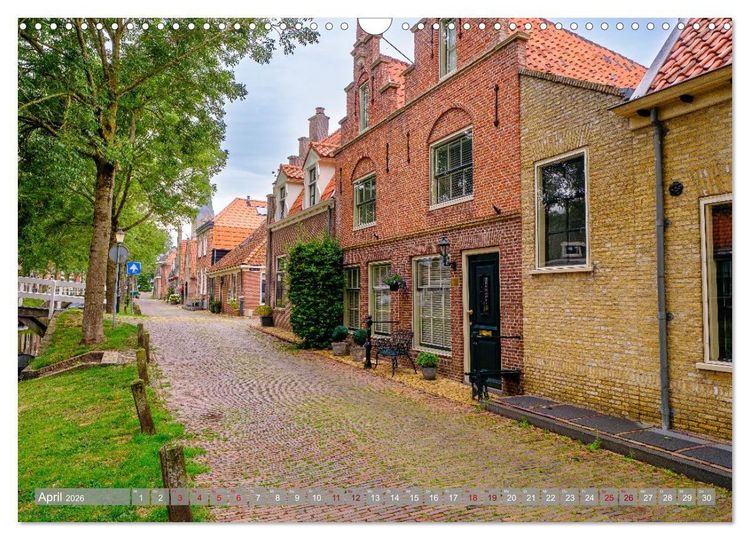 Produktbild: Ein Blick auf Medemblik (Wandkalender 2026 DIN A3 quer), CALVENDO Monatskalender