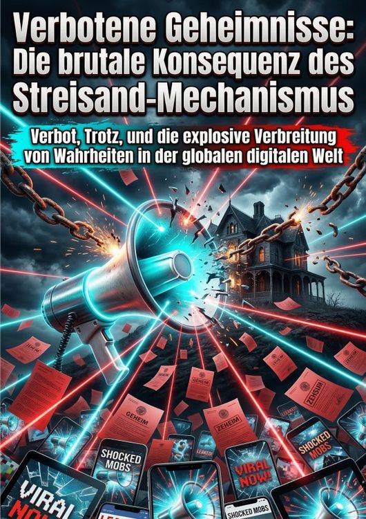 Produktbild: Verbotene Geheimnisse: Die brutale Konsequenz des unaufhaltsamen Streisand-Mechanismus