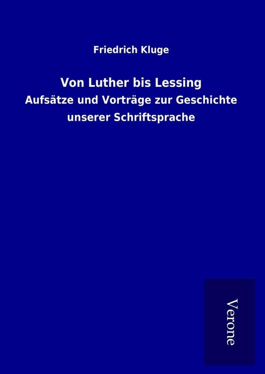 Produktbild: Von Luther bis Lessing
