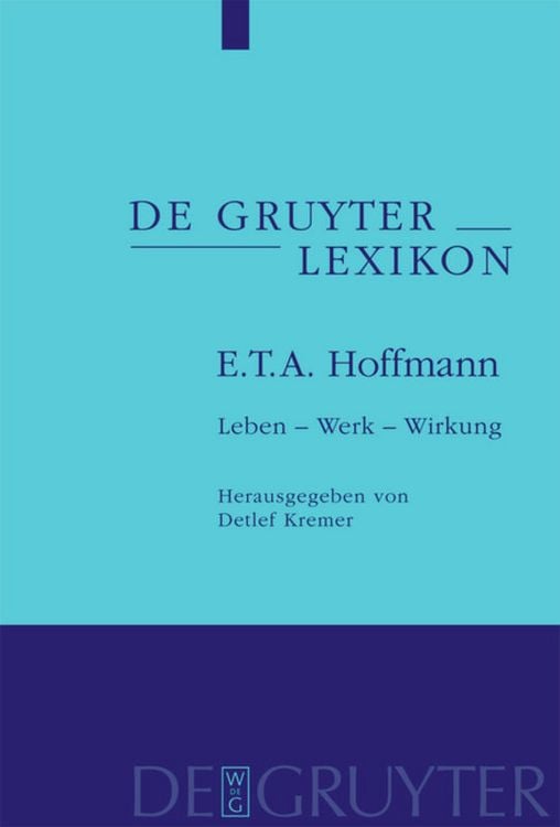 Produktbild: E. T. A. Hoffmann