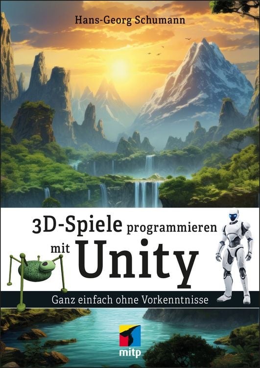 Produktbild: 3D-Spiele programmieren mit Unity