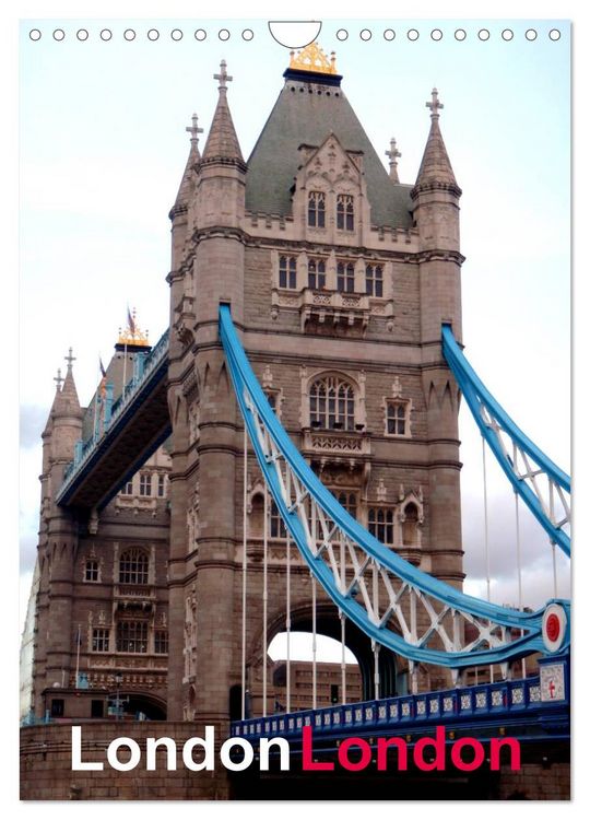 Produktbild: London London (Wandkalender 2026 DIN A4 hoch), CALVENDO Monatskalender
