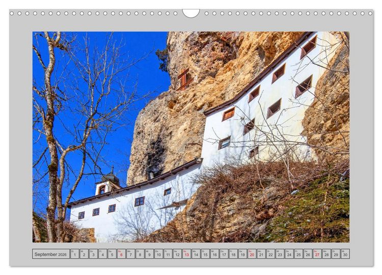 Produktbild: Gr&uuml;&szlig;e aus Saalfelden (Wandkalender 2026 DIN A3 quer), CALVENDO Monatskalender