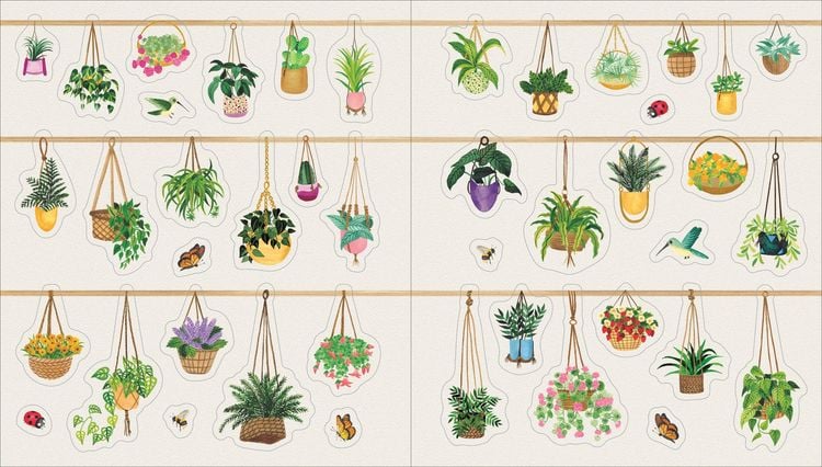 Produktbild: A Plant Lover's Sticker Book