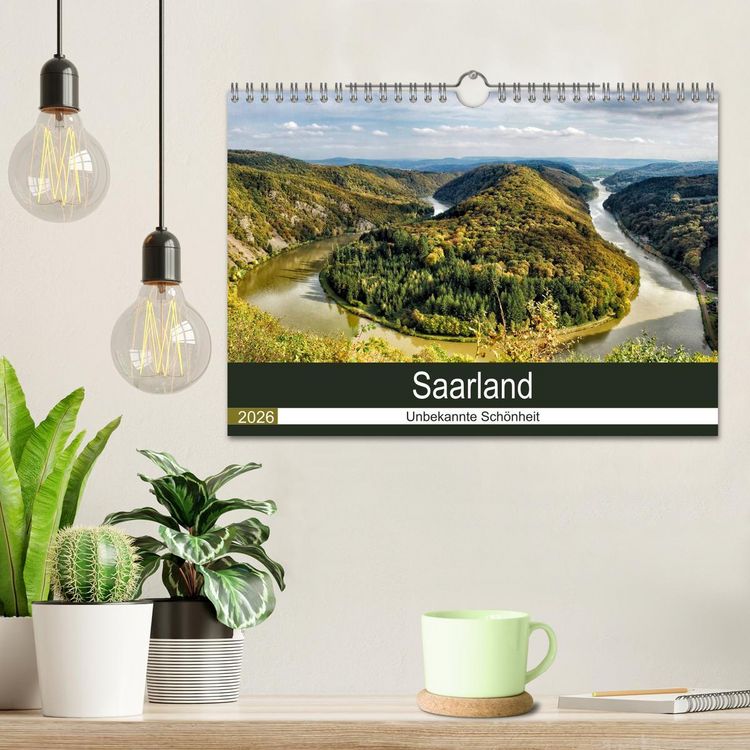 Produktbild: Saarland - unbekannte Sch&ouml;nheit (Wandkalender 2026 DIN A4 quer), CALVENDO Monatskalender