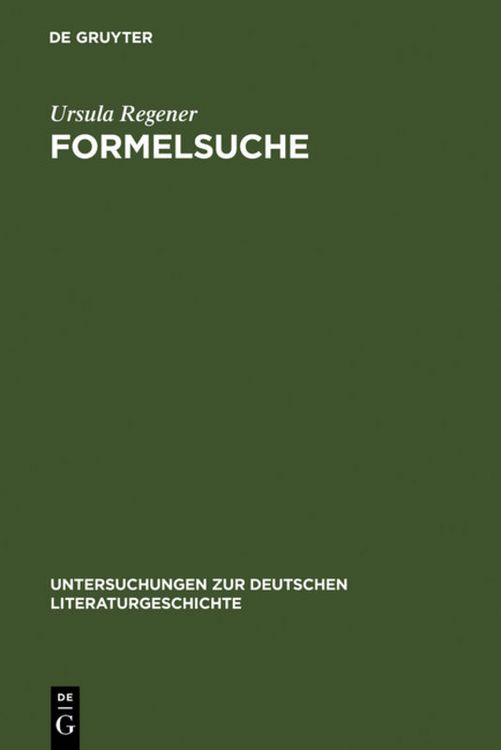 Produktbild: Formelsuche