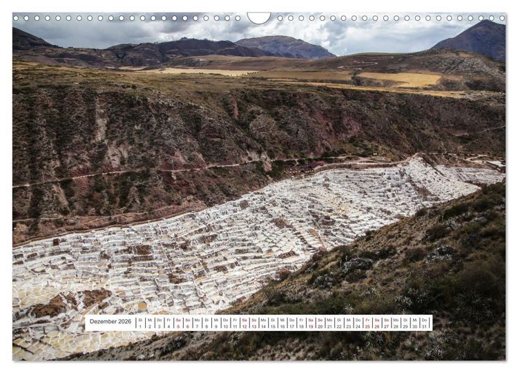 Produktbild: Cuzco und seine Region - Metropole der Inkas (Wandkalender 2026 DIN A3 quer), CALVENDO Monatskalender