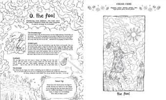 Produktbild: Cosmic Slumber Tarot Coloring Book