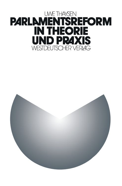 Produktbild: Parlamentsreform in Theorie und Praxis