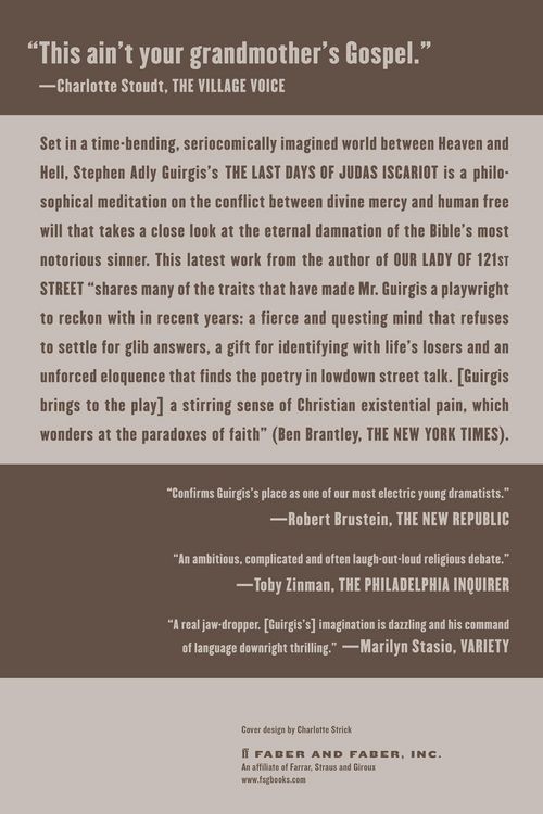 Produktbild: The Last Days of Judas Iscariot