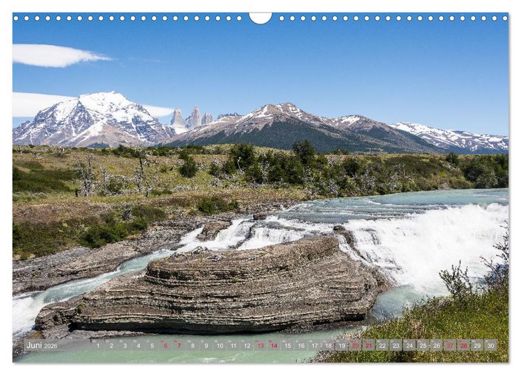 Produktbild: Patagonien - Eine Landschaft der Kontraste (Wandkalender 2026 DIN A3 quer), CALVENDO Monatskalender