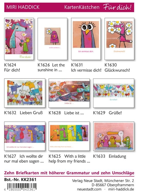 Produktbild: KartenK&auml;stchen "F&uuml;r dich!"