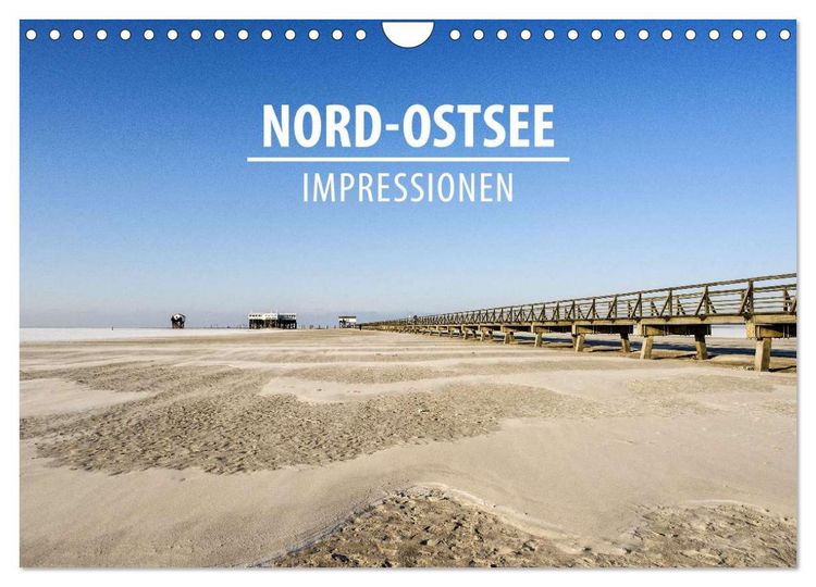 Produktbild: Nord-Ostsee Impressionen (Wandkalender 2026 DIN A4 quer), CALVENDO Monatskalender