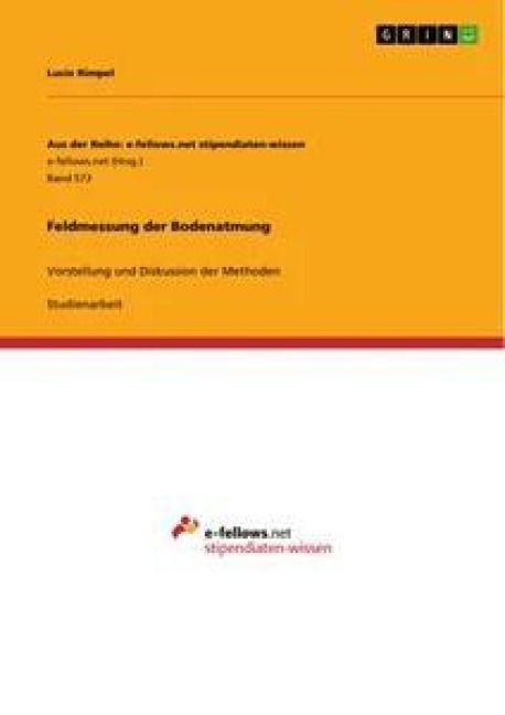 Produktbild: Feldmessung der Bodenatmung