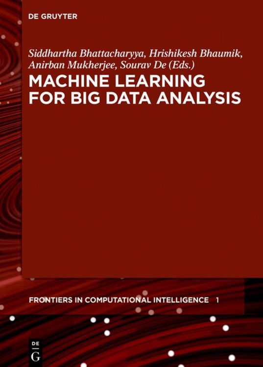 Produktbild: Machine Learning for Big Data Analysis