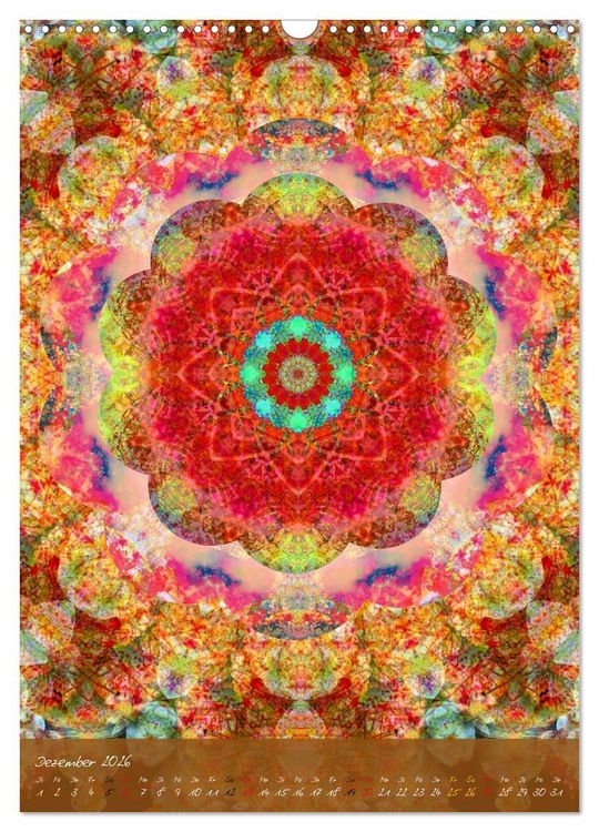 Produktbild: Mandala Energien (Wandkalender 2026 DIN A3 hoch), CALVENDO Monatskalender